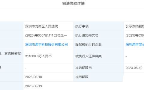 31亿股权被冻结，创始人成“老赖”！知名深企陷困境