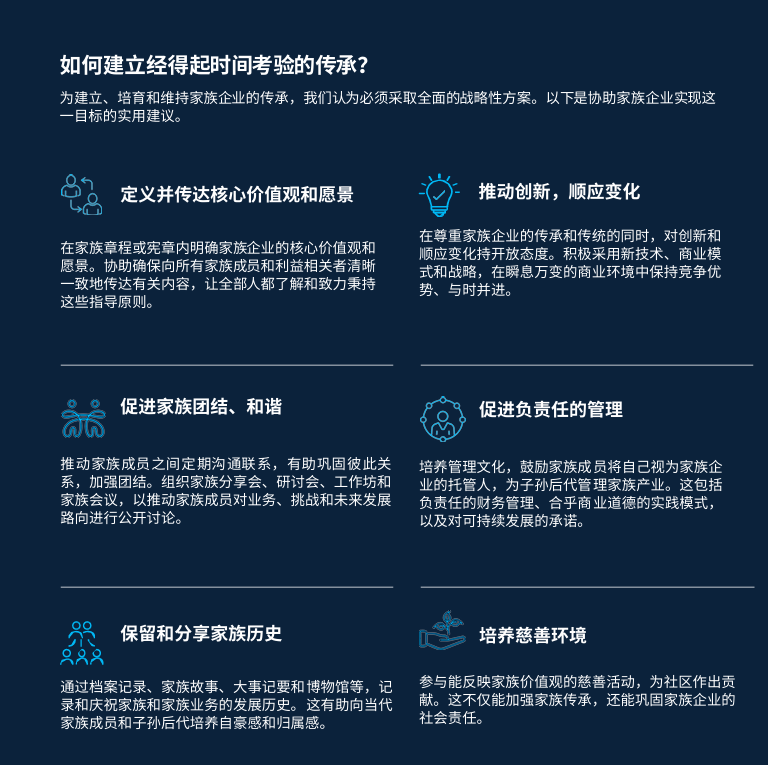 企业迈向“动态传承” ：如何建立经得起时间考验的传承？